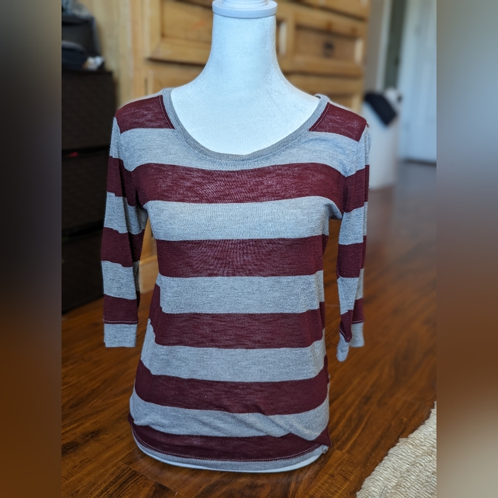 Abercrombie 3/4 sleeve shirt